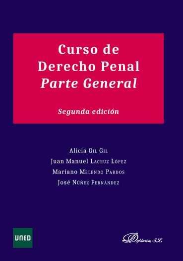 Curso de Derecho Penal. Parte general, de Gil Gil | portada del libro