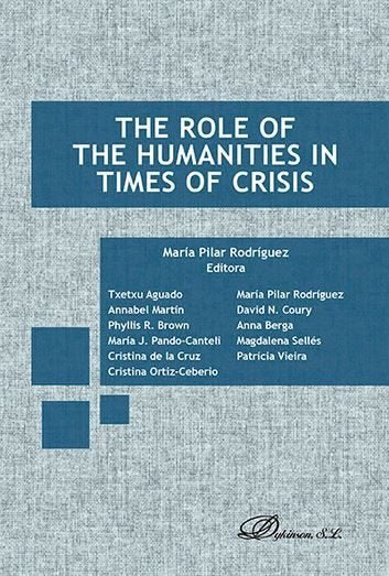 The role of the humanities in times of crisis, de Rodríguez Pérez | portada del libro