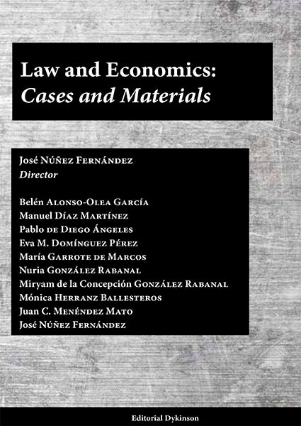 Law and Economics, de Núñez Fernández, José | portada del libro
