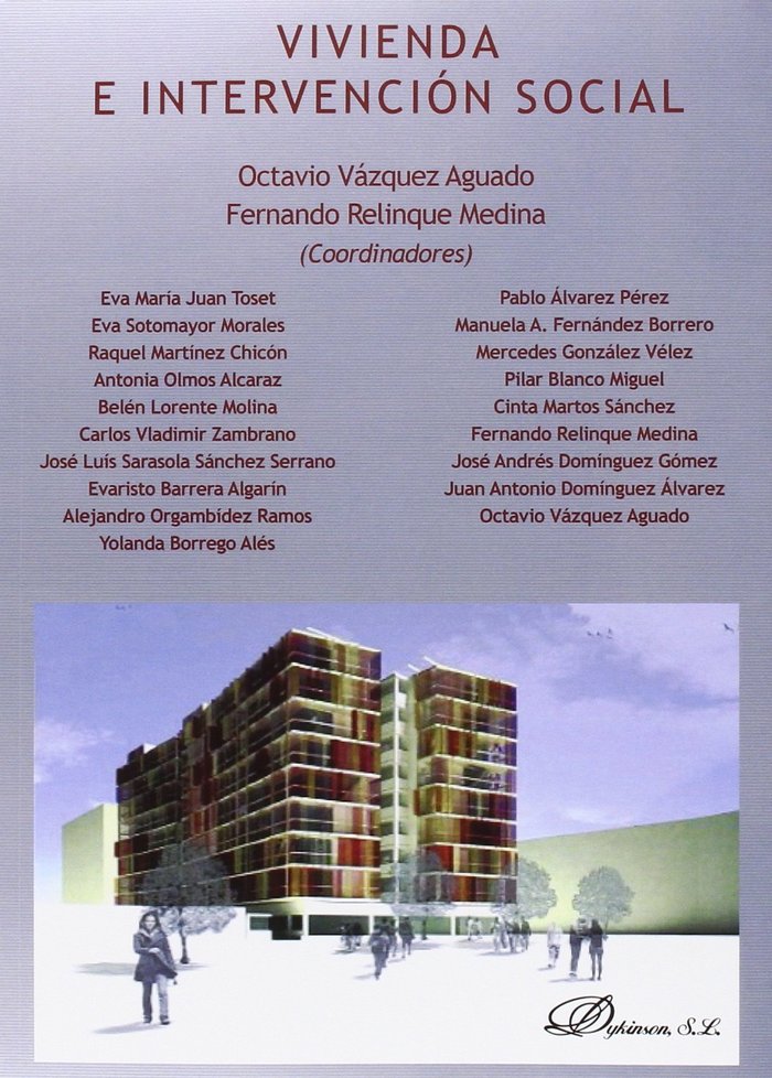 Vivienda e Intervención Social, de Vázquez Aguado, Octavio | portada del libro