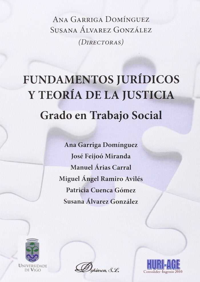Fundamentos jurídicos y teoría de la justicia, de Garriga Domínguez, Ana | portada del libro