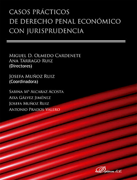 Casos prácticos de derecho penal económico con jurisprudencia, de Muñoz Ruiz, Josefa | portada del libro