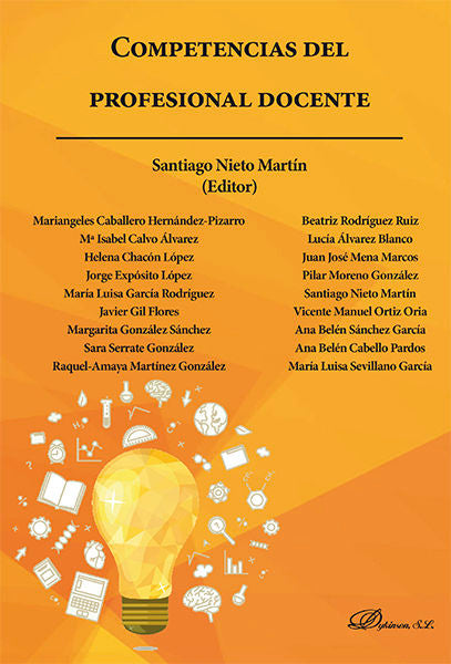 Competencias del Profesional Docente, de Nieto Martín, Santiago | portada del libro