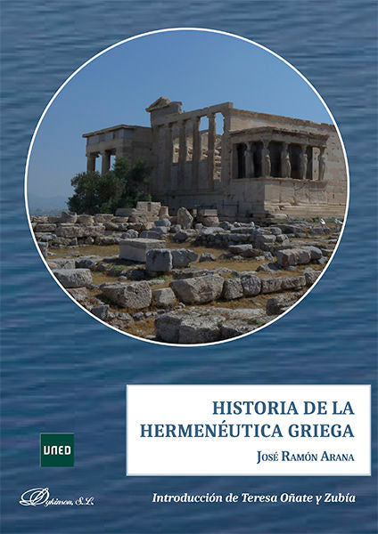 Historia de la Hermenéutica Griega, de Arana Marcos, José Ramón | portada del libro