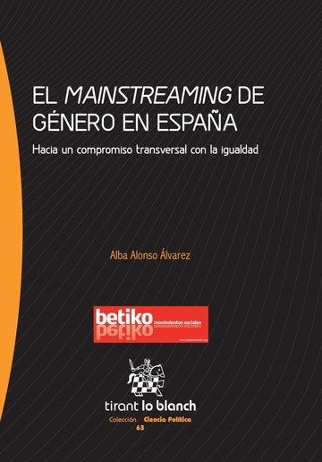 El mainstreaming de género en España, de Alonso Álvarez, Alba | portada del libro