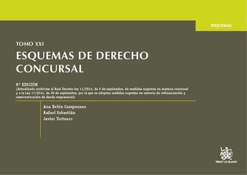 Tomo XXI Esquemas de Derecho Concursal, de CAMPUZANO LAGUILLO | portada del libro