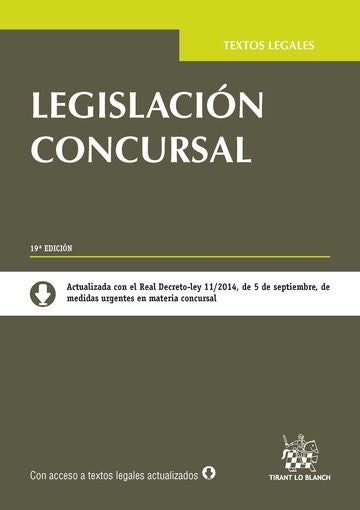 Legislación Concursal, de Campuzano Laguillo | portada del libro