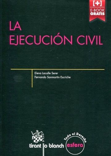 La ejecución civil, de Lacalle Serer | portada del libro