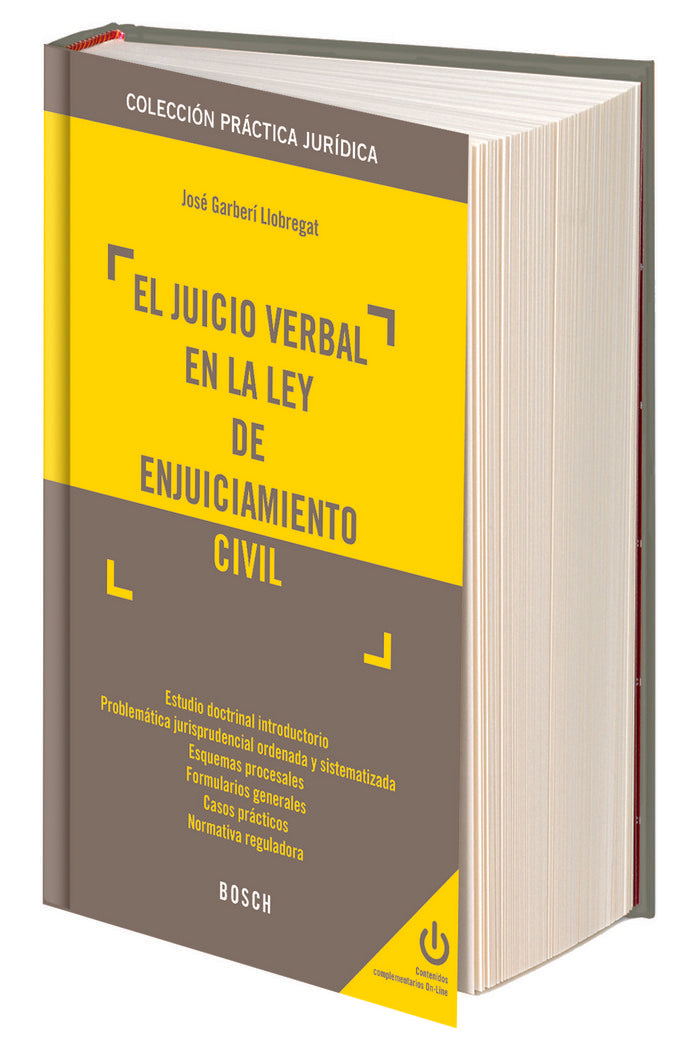 El nuevo juicio verbal en la ley de enjuiciamiento civil, de Garberí Llobregat, José | portada del libro