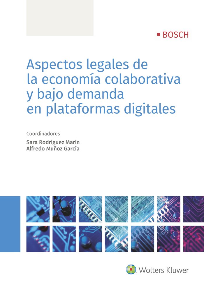 Aspectos legales de la economía colaborativa y bajo demanda en plataformas digitales, de Rodríguez Marín, Sara | portada del 