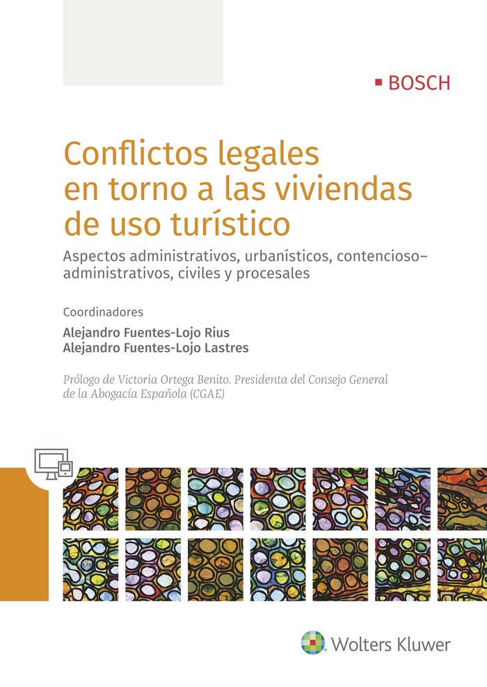 Conflictos legales en torno a las viviendas de uso turístico, de Fuentes-Lojo Rius, Alejandro | portada del libro