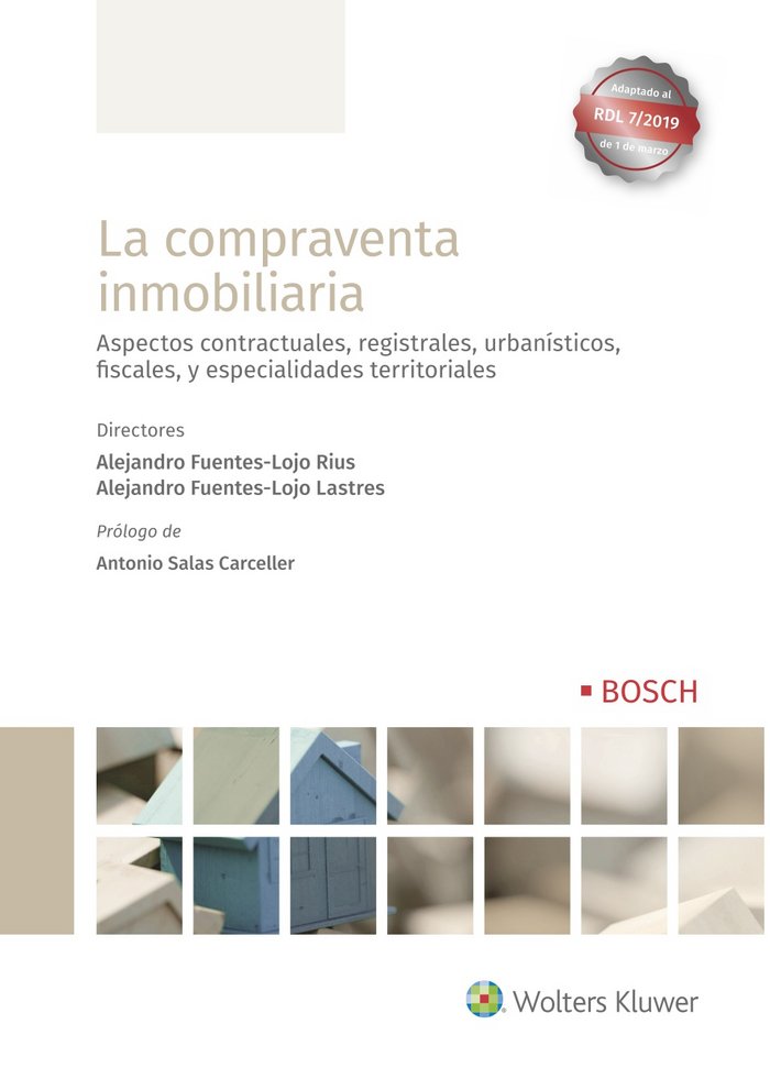 La compraventa inmobiliaria, de Fuentes-Lojo Rius, Alejandro | portada del libro