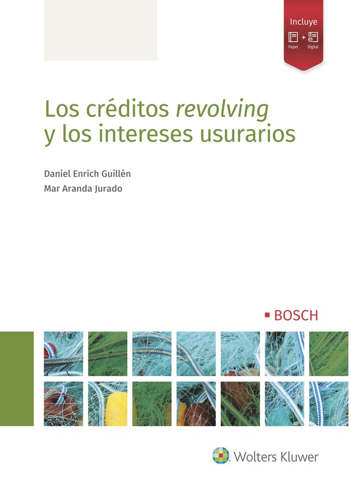 Los créditos revolving y los intereses usurarios, de Enrich Guillén | portada del libro