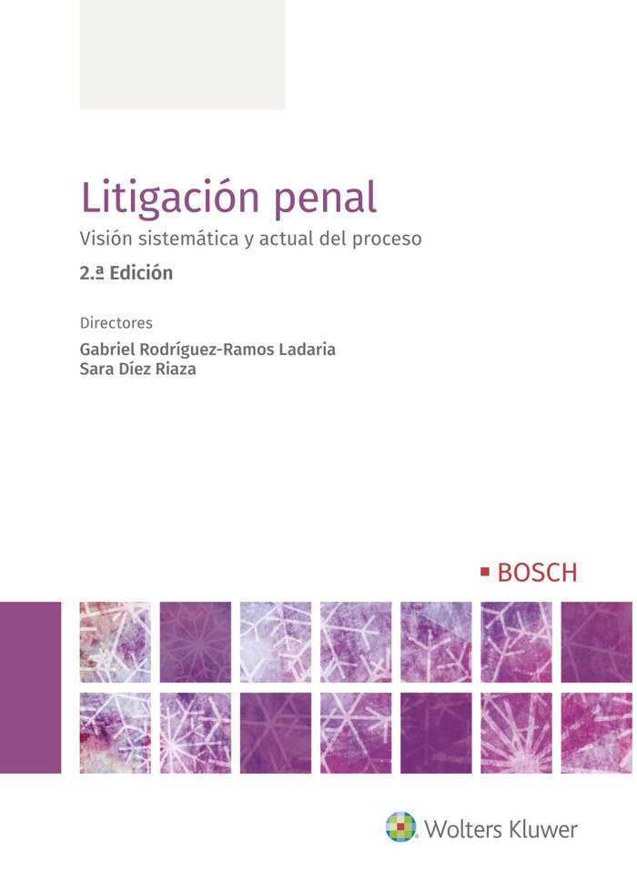 Litigación penal (2.ª Edición), de Rodríguez Ramos, Luis | portada del libro