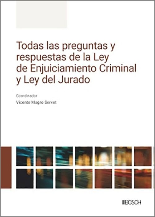 TODAS LAS PREGUNTAS Y RESPUESTAS DE LA LEY DE ENJUICIAMIENTO CRIMINAL Y LEY DEL | portada del libro