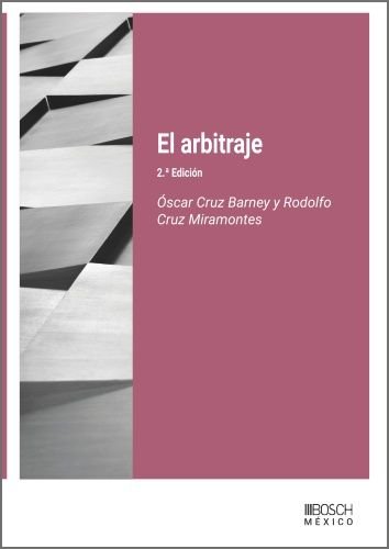 El arbitraje, de OSCAR CRUZ BARNEY | portada del libro