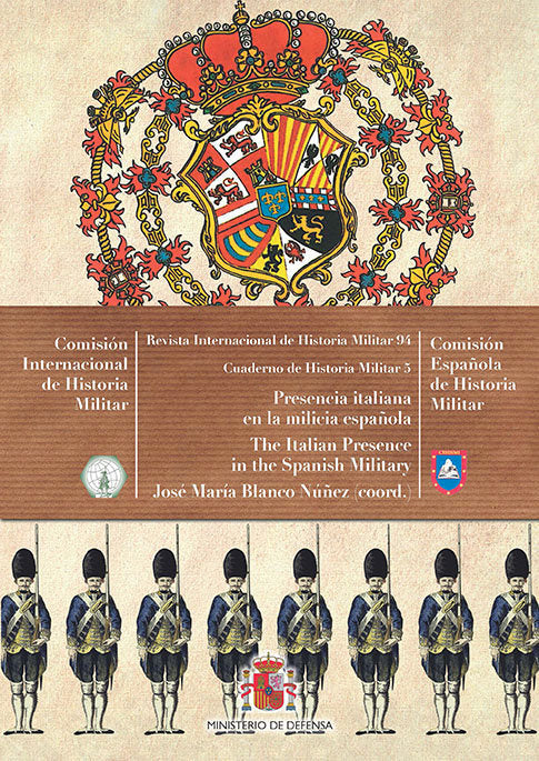 Presencia italiana en la milicia española | portada del libro