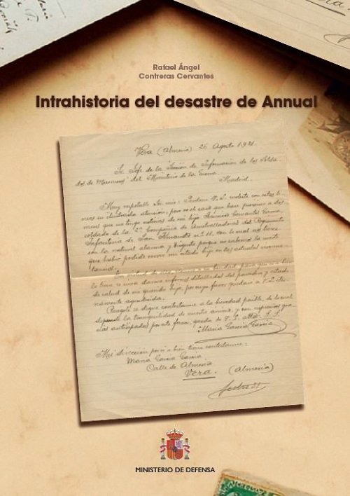 Intrahistoria del desastre de Annual. Orden de batalla de la Comandancia General de Melilla, de Contreras Cervantes | portada