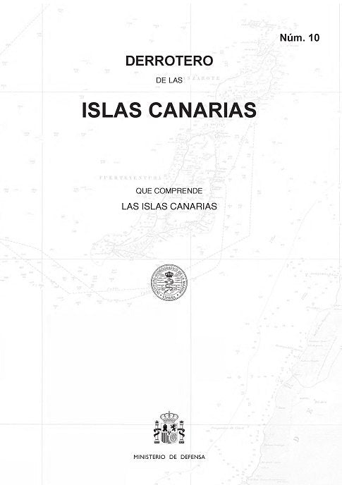 Derrotero de las Islas Canarias que comprende las Islas Canarias | portada del libro