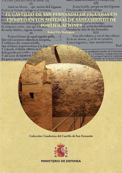 Castillo de San Fernando de Figueras. Un ejemplo de los sistemas de saneamiento de fortificaciones | portada del libro