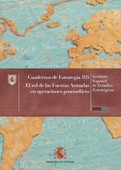 El rol de las fuerzas armadas en operaciones postconflicto. | portada del libro