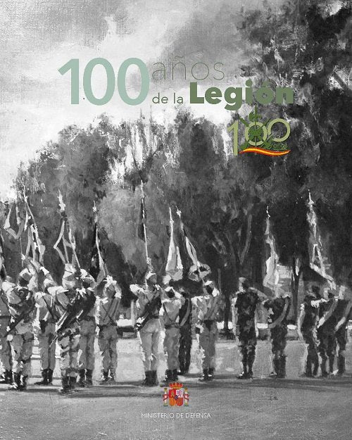 100 años de la Legión | portada del libro