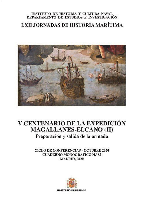 V CENTENARIO DE LA EXPEDICION MAGALLANES ELCANO (II). | portada del libro