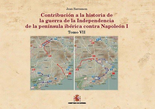 CONTRIBUCION A LA HISTORIA DE LA GUERRA DE LA INDEPENDENCIA DE LA PENINSULA IBER, de VV.AA. | portada del libro