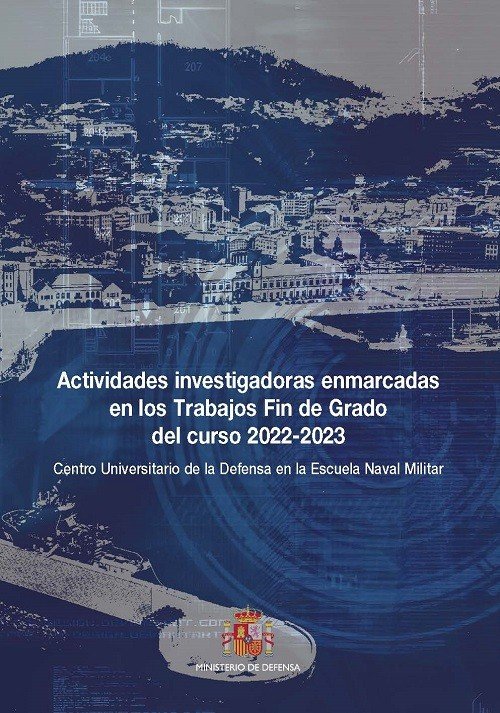 Actividades investigadoras enmarcadas en los trabajos fin de grado del Curso 2022-2023 | portada del libro
