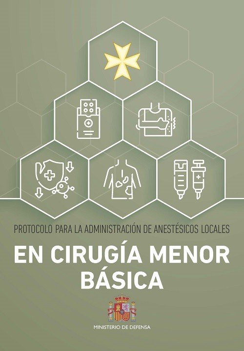 PROTOCOLO PARA LA ADMINISTRACION DE ANESTESICOS LOCALES EN C | portada del libro