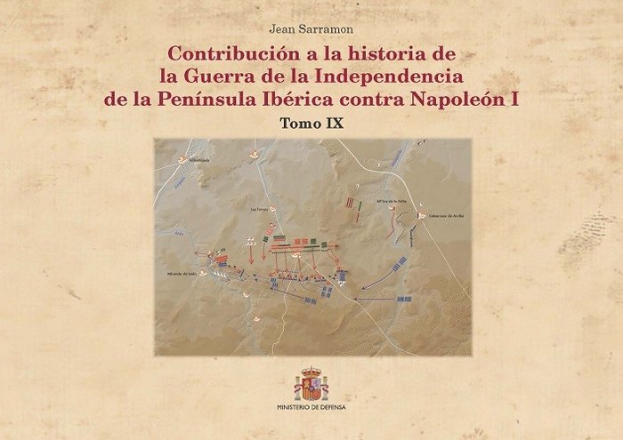 CONTRIBUCION A LA HISTORIA DE LA GUERRA DE LA INDEPENDENCIA, de SARRAMON | portada del libro