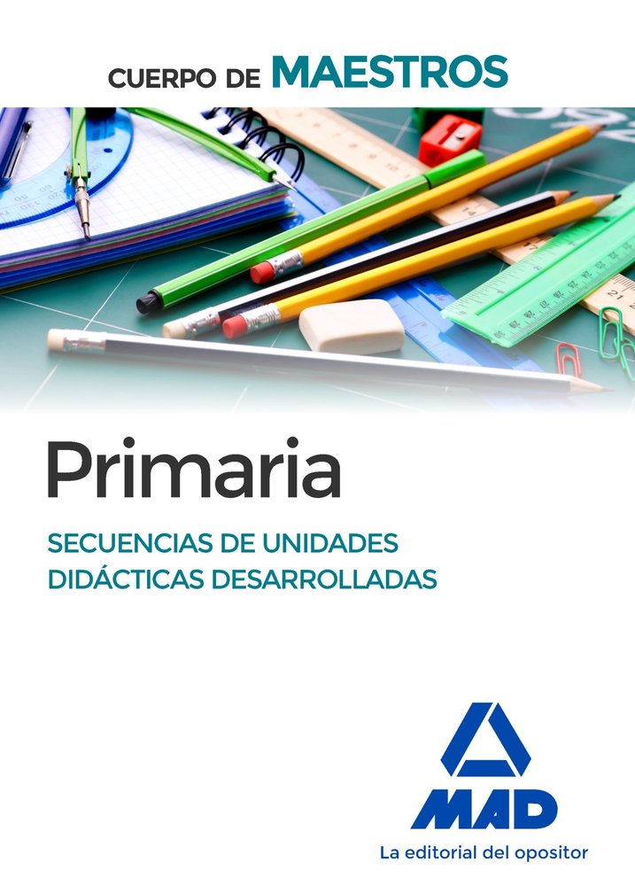 Cuerpo de Maestros Primaria Secuencias de unidades didácticas desarrolladas, de CENTRO DE ESTUDIOS VECTOR | portada del libro