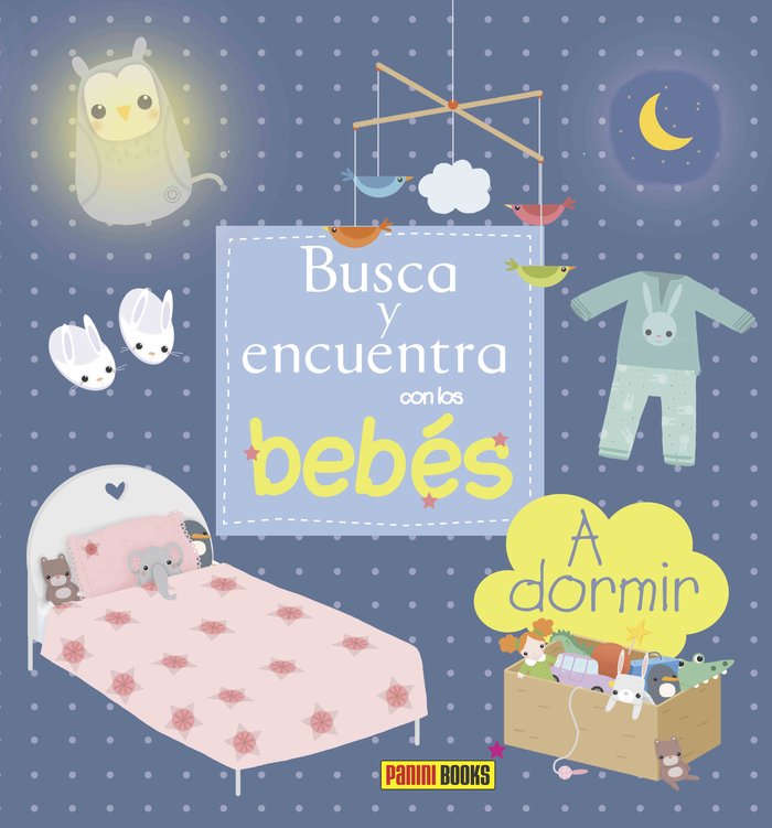 Busca y encuentra con los bebés, A dormir | portada del libro