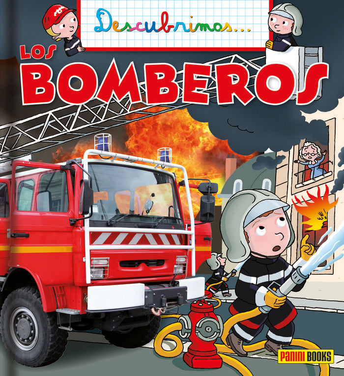 DESCUBRIMOS, LOS BOMBEROS, de AA.VV. | portada del libro
