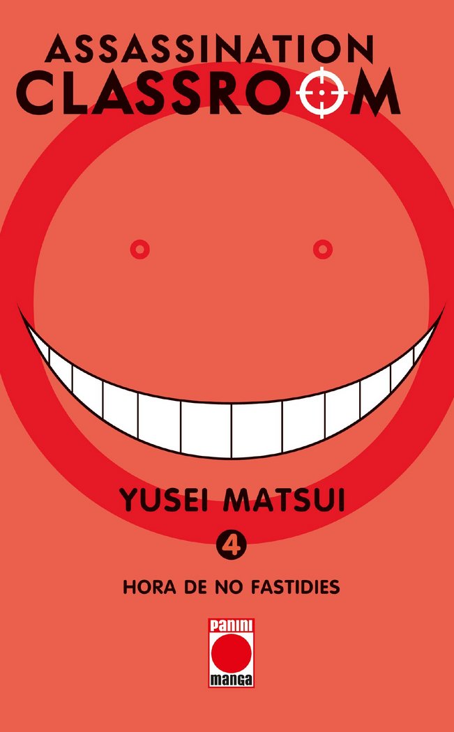 ASSASSINATION CLASSROOM 4, de MATSUI YUSEI | portada del libro
