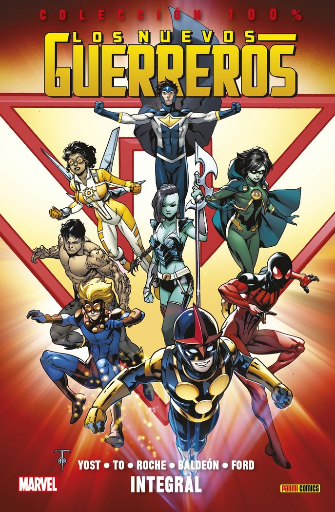 NUEVOS GUERREROS INTEGRAL, LOS, de YOST CHRIS#TO M | portada del libro