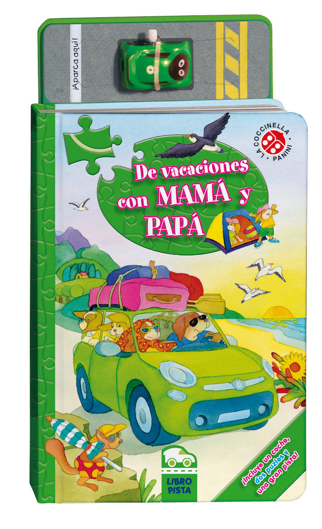 DE VACACIONES CON MAMÁ Y PAPÁ | portada del libro