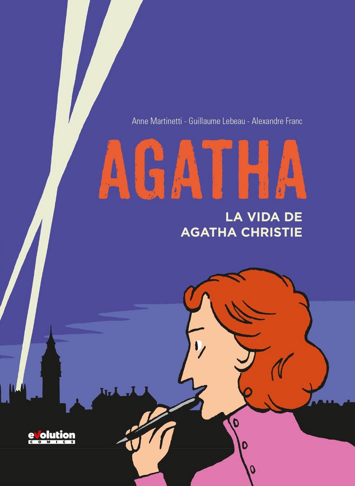 AGATHA LA VIDA DE AGATHA CHRISTIE, de MARTINETTI A#LE | portada del libro