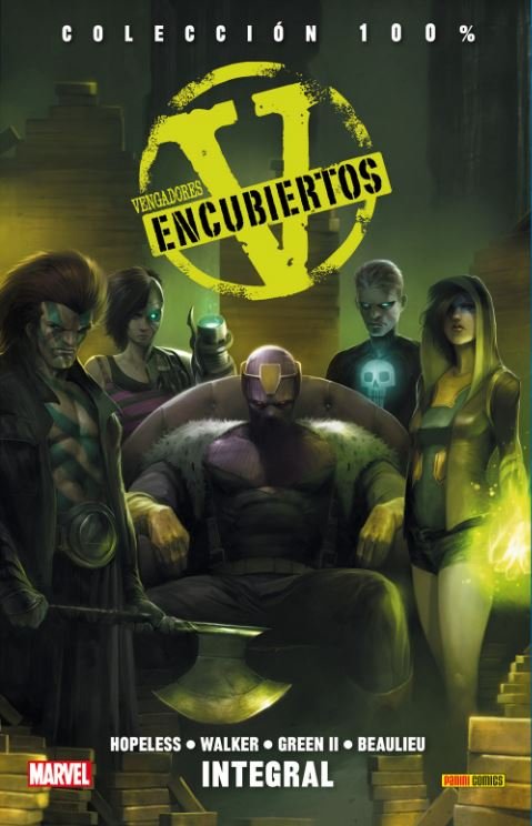 COLECCION 100% VENGADORES ENCUBIERTOS INTEGRAL, de AA.VV. | portada del libro