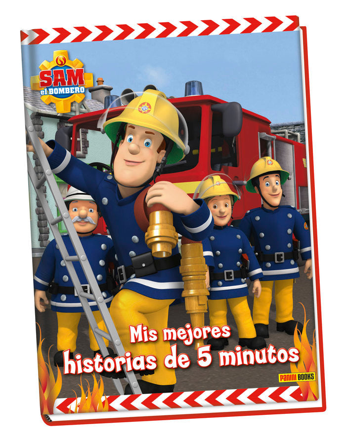 Sam el bombero. MIS MEJORES HISTORIAS DE 5 MINUTOS. | portada del libro