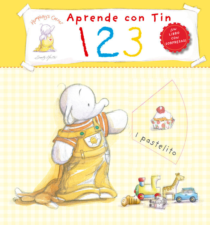 APRENDE CON TIN 123, de Sally Hunter | portada del libro