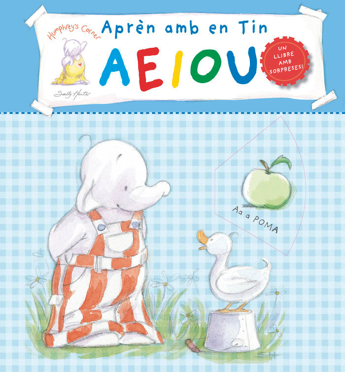 APRÈN AMB EN TIN AEIOU, de Sally Hunter | portada del libro