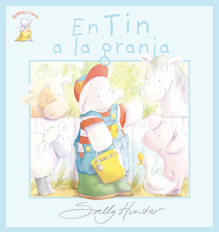 EN TIN A LA GRANJA, de Sally Hunter | portada del libro