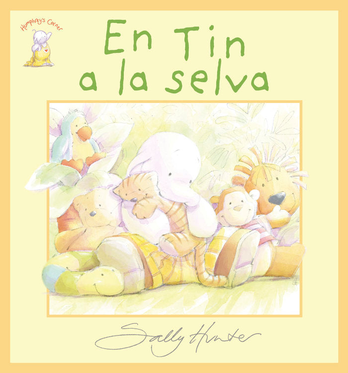 EN TIN A LA SELVA, de Sally Hunter | portada del libro