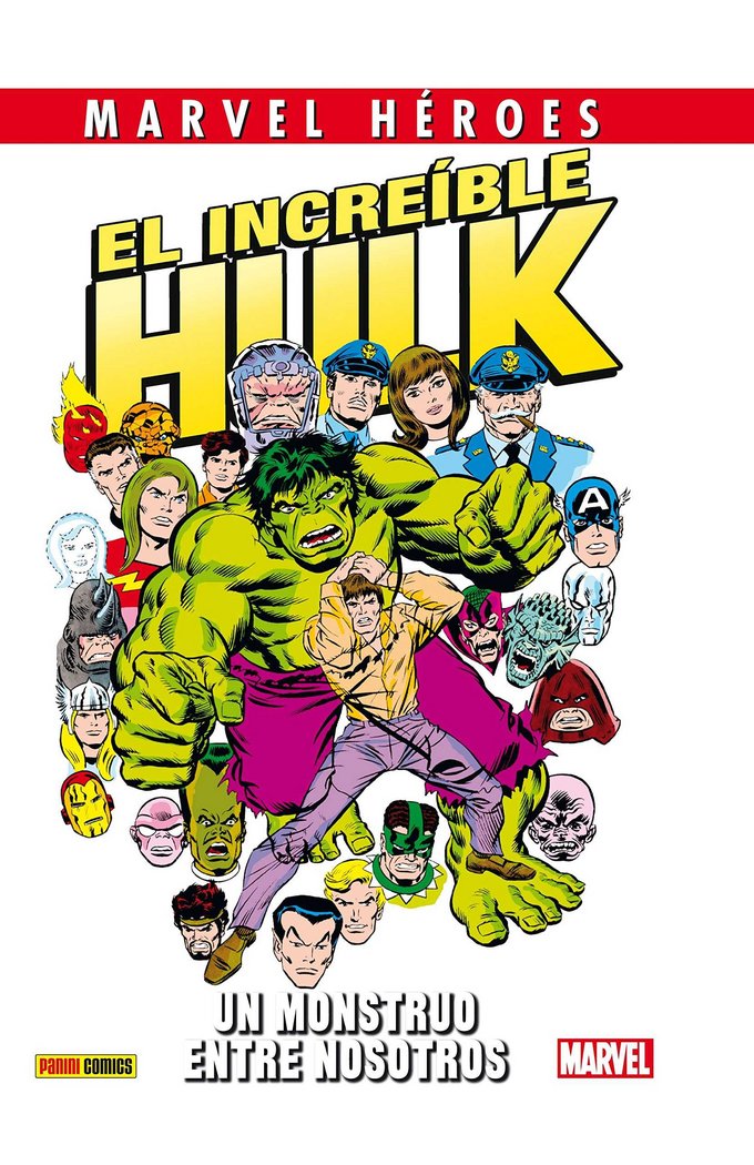EL INCREIBLE HULK: UN MONTRUO ENTRE NOSOTROS, de WEIN LEN#BUSCEM | portada del libro