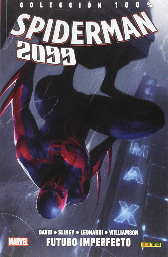 100 MARVEL SPIDERMAN 2099 FUTURO IMPERF, de PETER DAVID | portada del libro