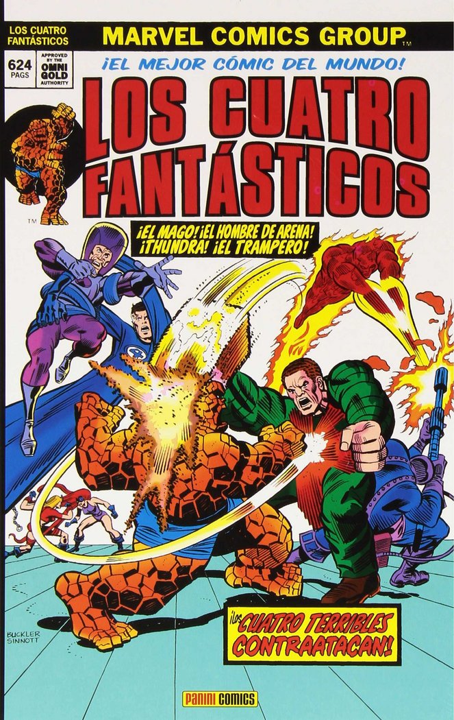 Los 4 fantásticos 5: los 4 terribles contraatacan, de GERRY CONWAY | portada del libro