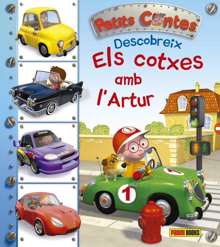 PETITS CONTES DESCOBREIX ELS COTXES AMB L | portada del libro