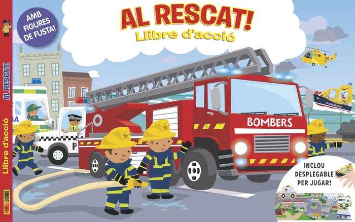 Llibre d'acció. Al rescat! | portada del libro