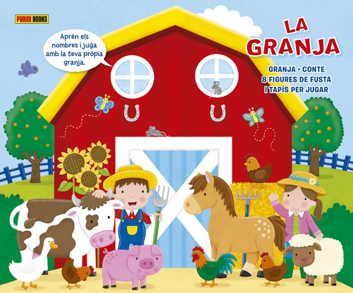 Juguem i llegim: La granja | portada del libro